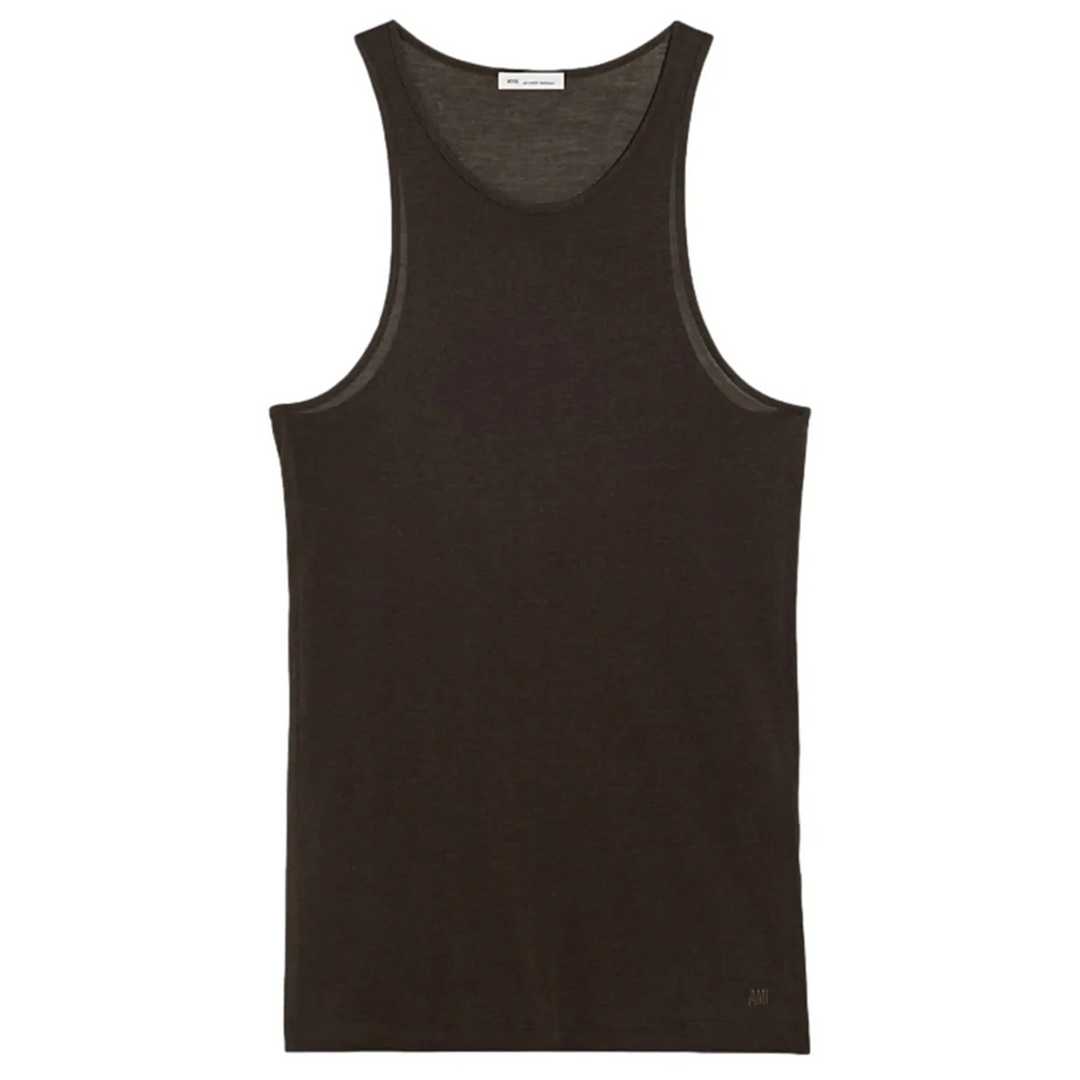 Low Cut Fluid Tank Top