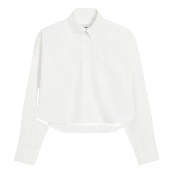 Oversized Cropped Shirt