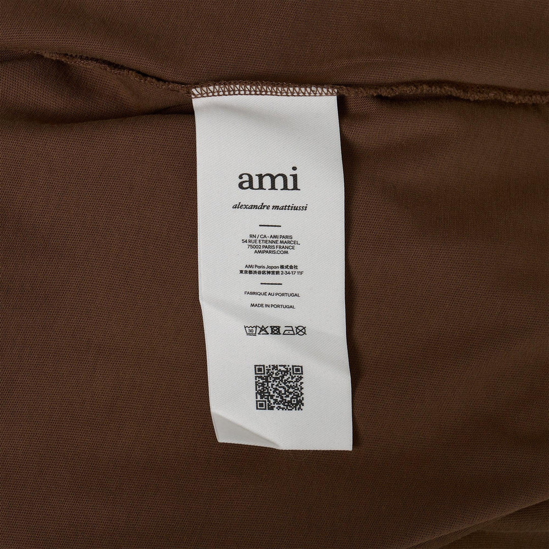 Club21 - AMI - Patch T-Shirt - TEES - Brown