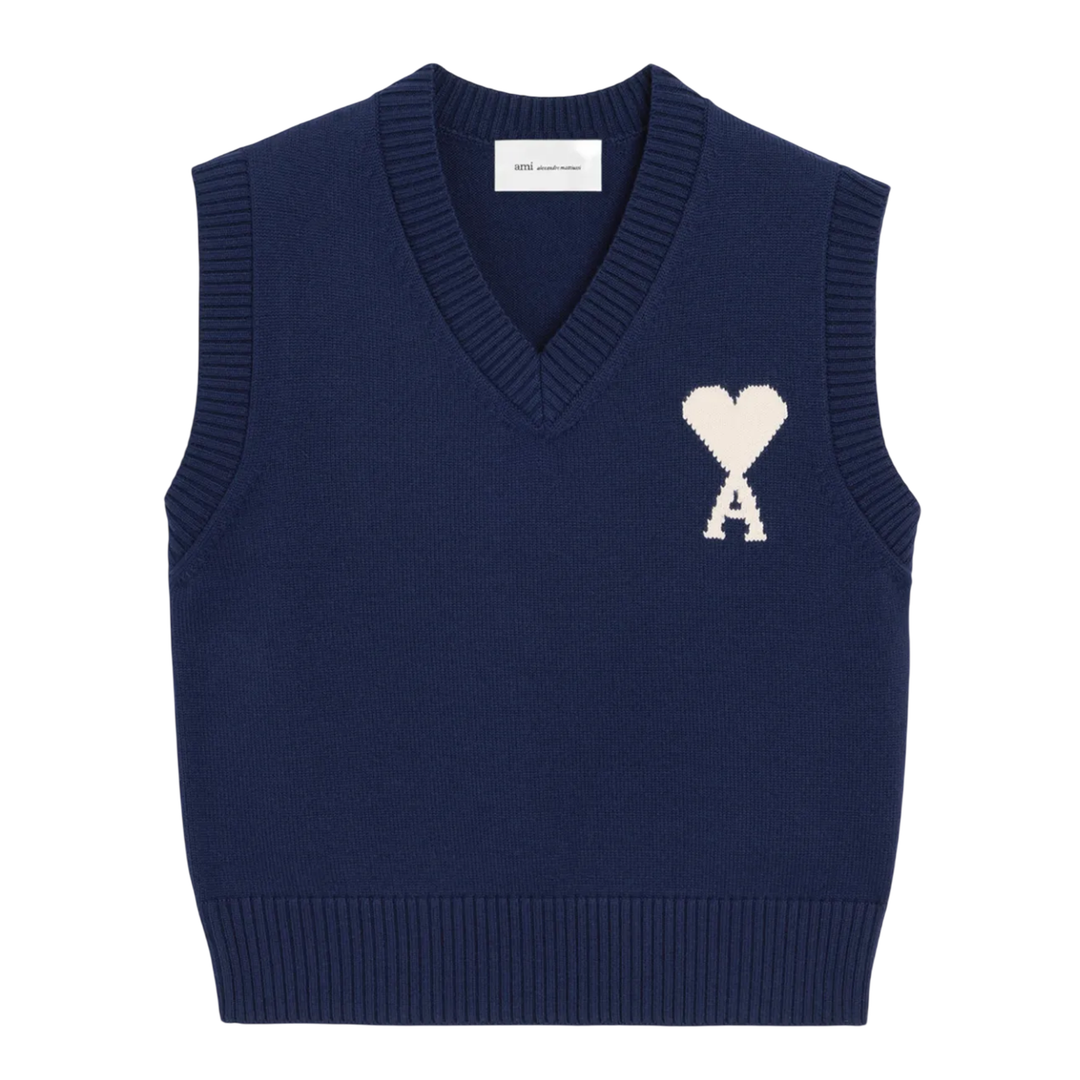 Sleeveless V Neck Sweat