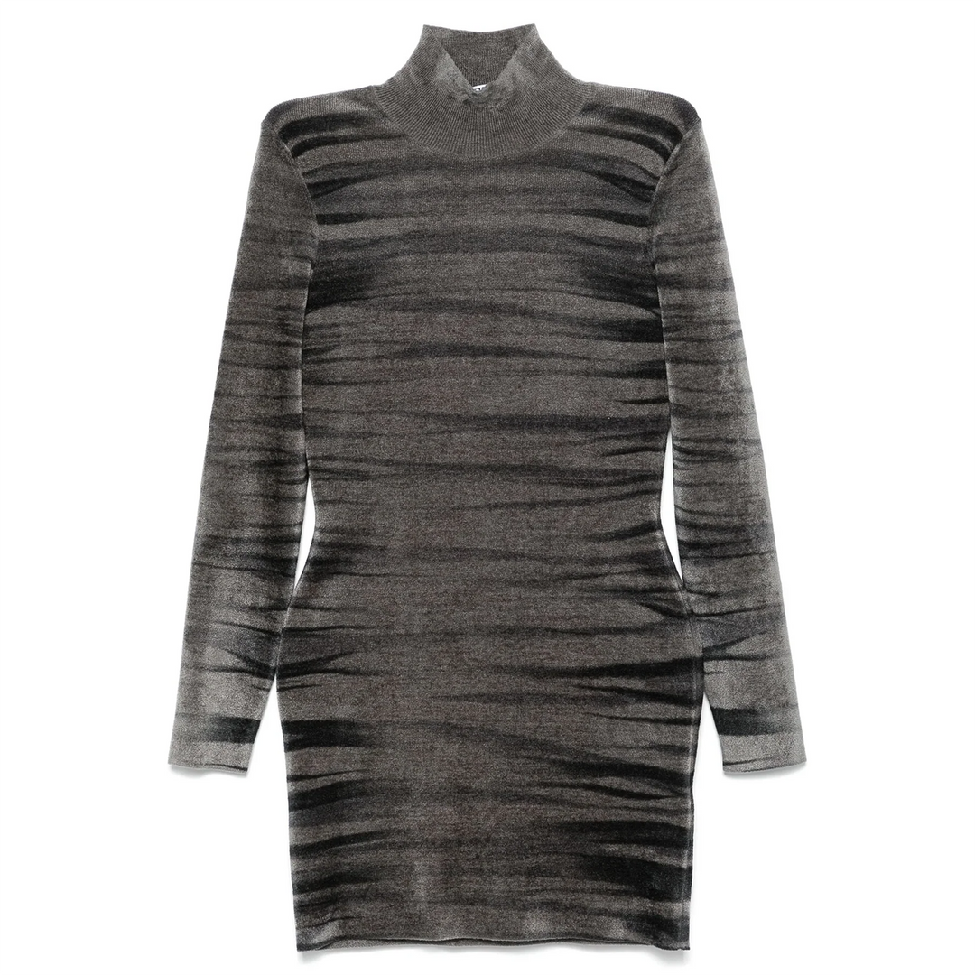 Animal Print Mini Dress