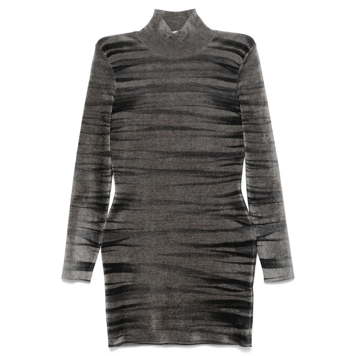 Animal Print Mini Dress