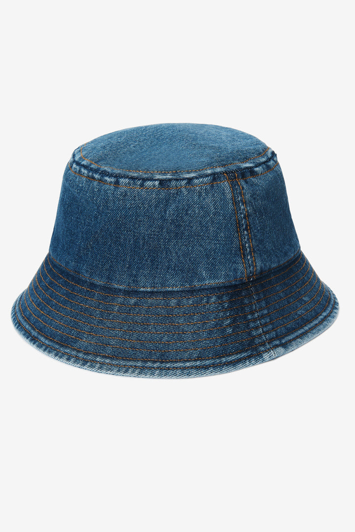 Alexander-Wang-Embossed-Denim-Bucket-Hat-Blue-3