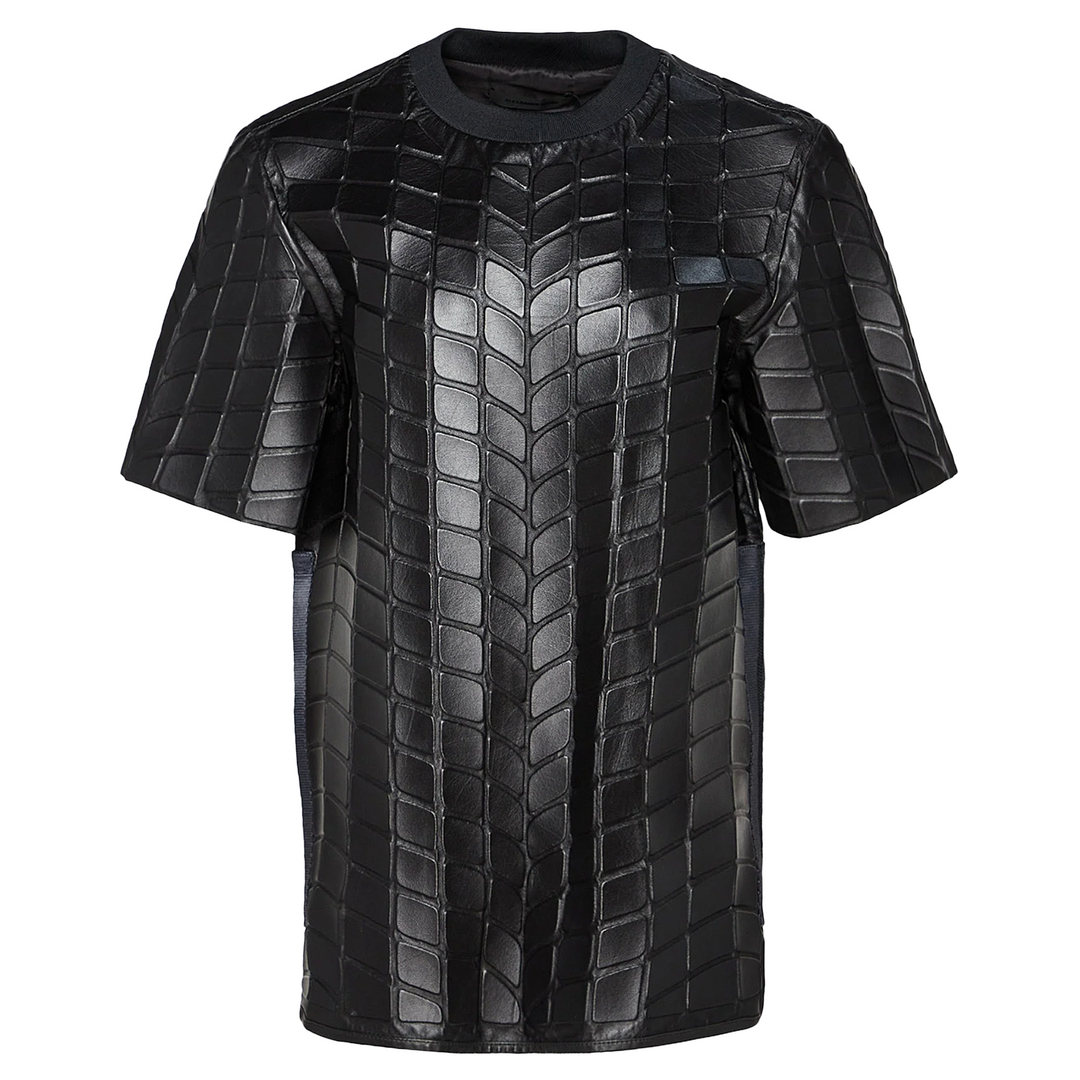 Foam Injected Leather Tee