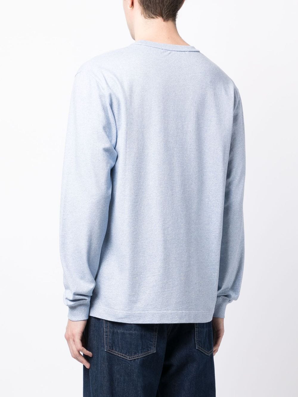 Alexander-Wang-Long-Sleeve-Tee-With-Glitter-Blue-5