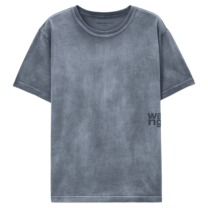 Puff Logo Tee In Cotton Jersey