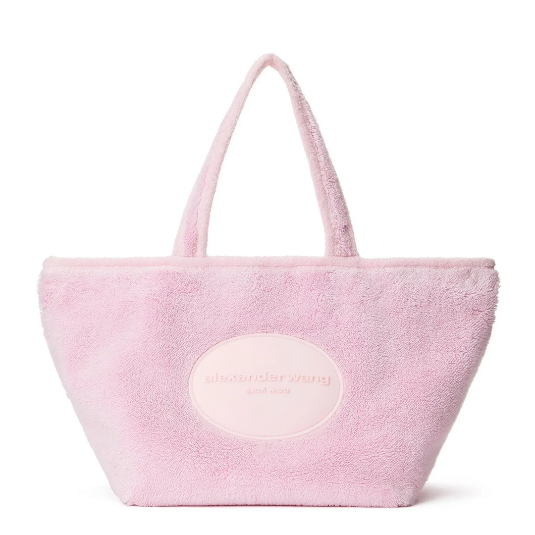 Punch Tote Bag In Terrycloth