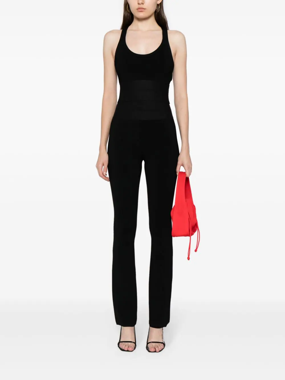 Alexander-Wang-Scoop-Neck-Bra-Top-With-Logo-Black-2