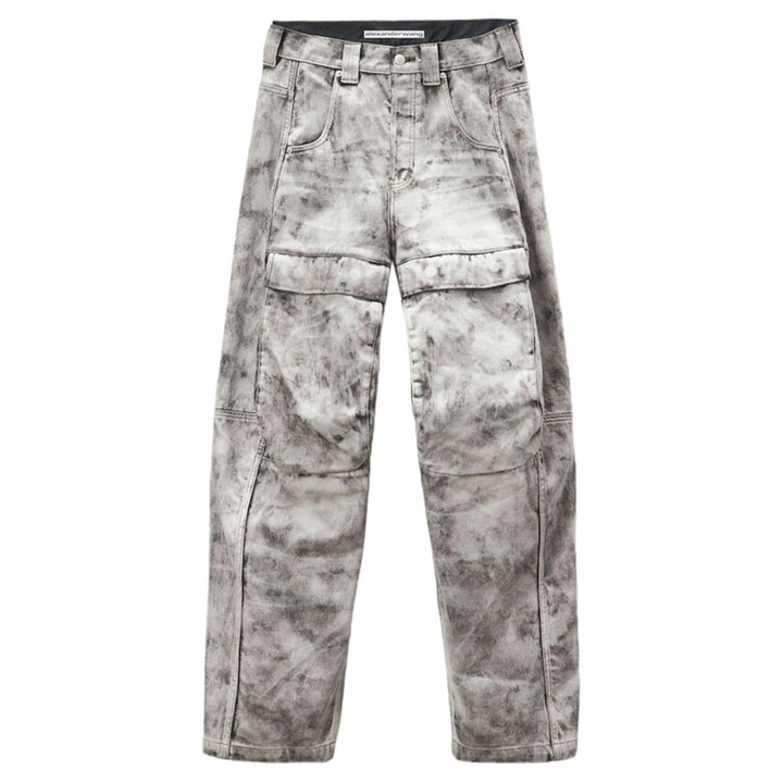 Denim Cargo Pants