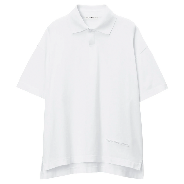 Men's Short-Sleeve Polo Tee In Cotton Jersey