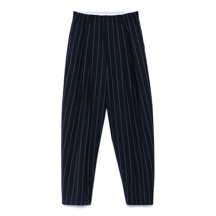 Pinstripe Tropical Wool Stretch Pant