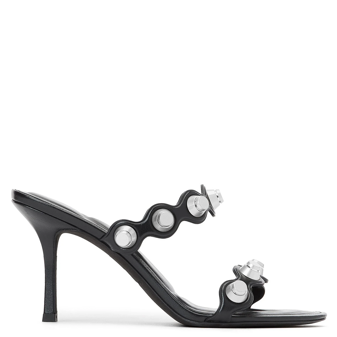 Riot 85mm Lambskin Leather Sandal