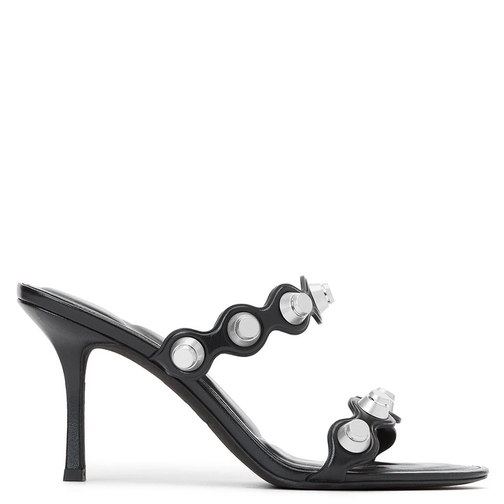 Riot 85mm Lambskin Leather Sandal