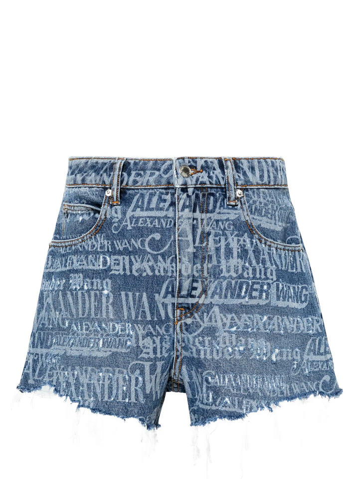 Alexander_Wang_Bite_Short_Shredded_Newsprint_Indigo