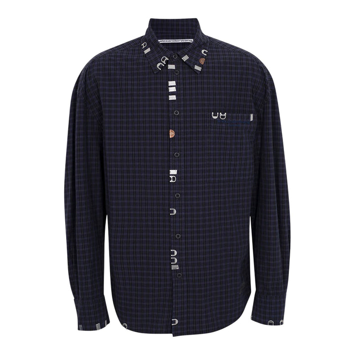 Club21 - Alexander Wang - Boxy Shirt - SHIRTS - Navy