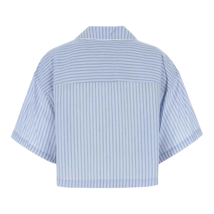 Club21 - Alexander Wang - Cropped Shirt - BLOUSES - Blue