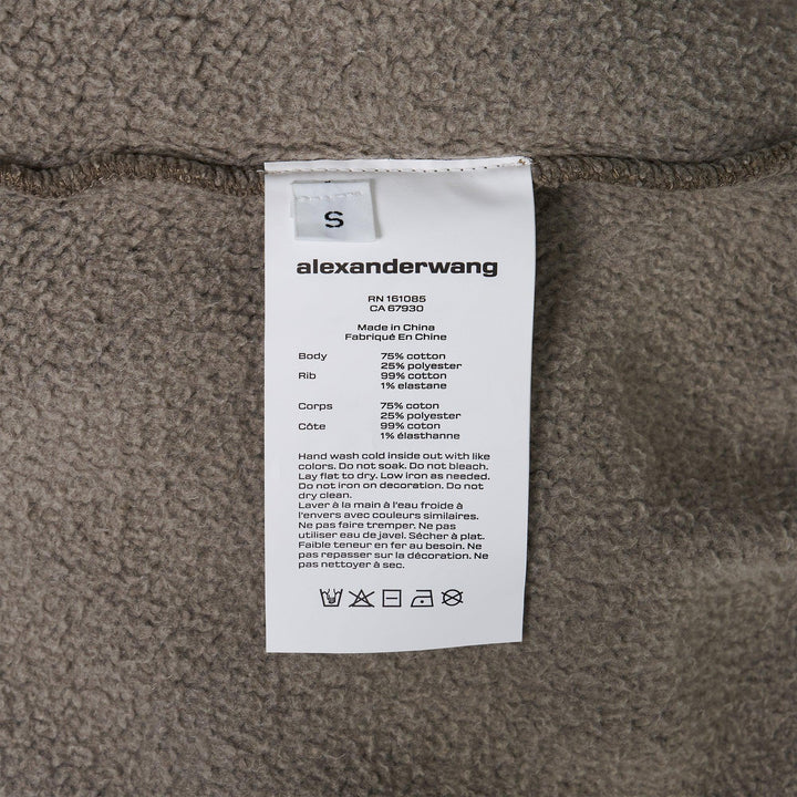 Club21 - Alexander Wang - Essential Terry Crew Sweatshirt - SWEATERS - Light Brown