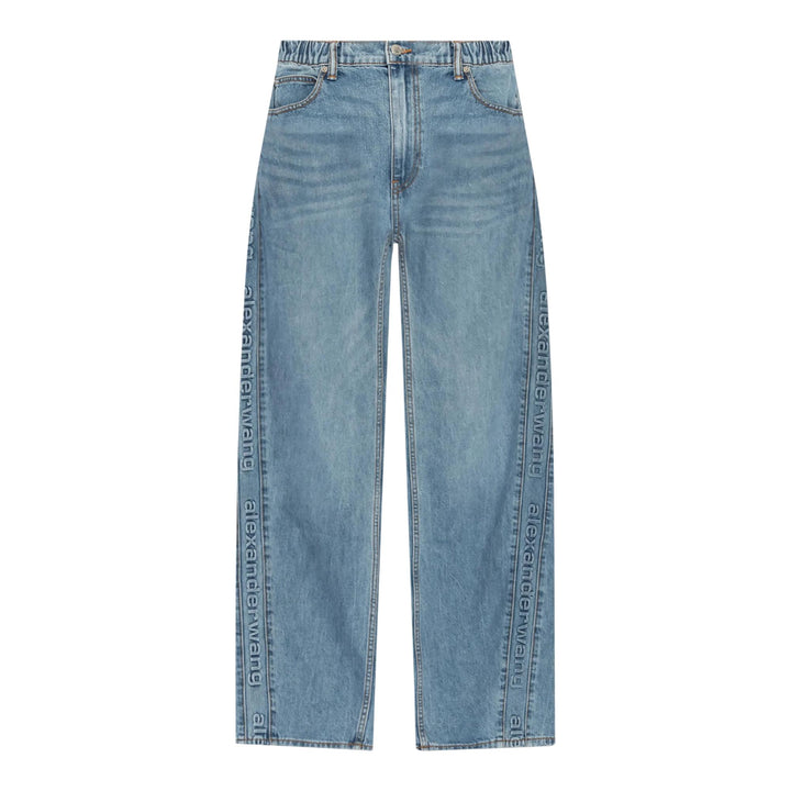 Club21 - Alexander Wang - Logo-Embossed Ballon Jogger - JEANS - Blue
