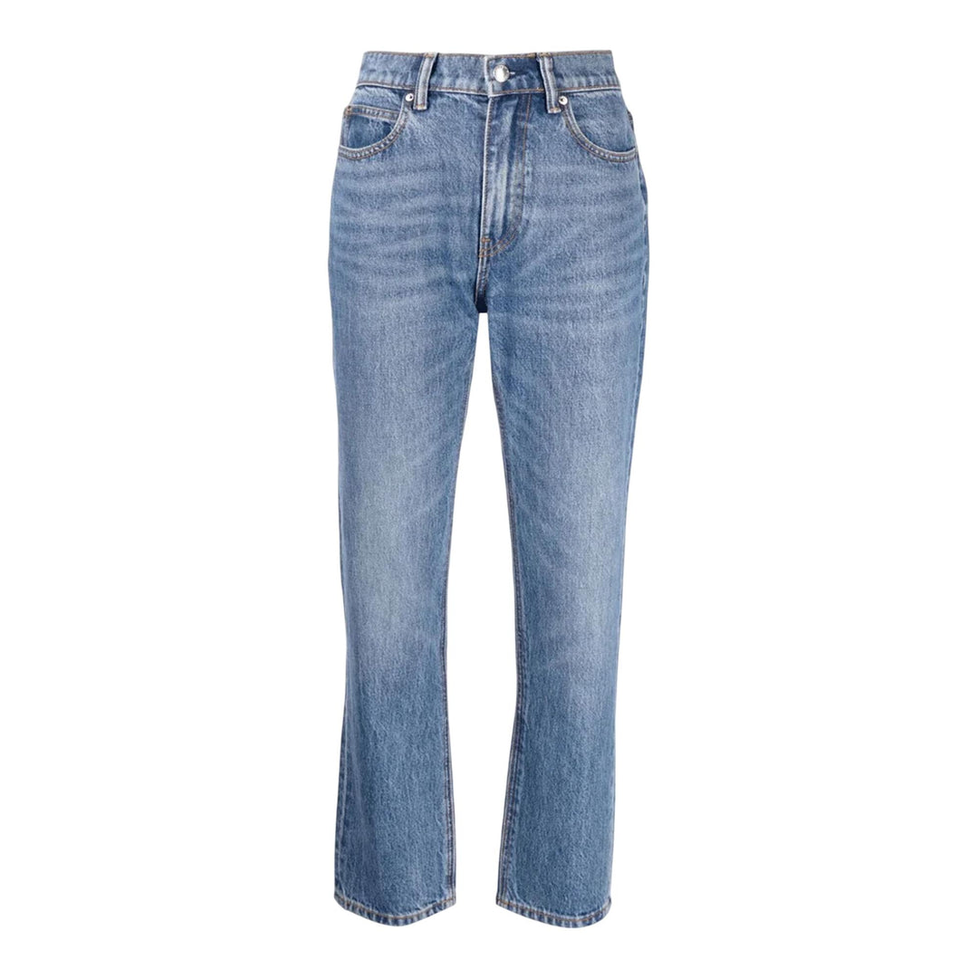 Club21 - Alexander Wang - OG High-Rise Stovepipe Jean In Denim - JEANS - Blue