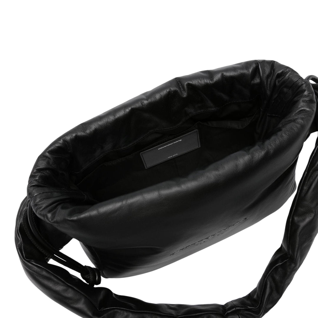 Club21 - Alexander Wang - Ryan Puff Small Bag In Buttery Leather - HANDBAGS - Black