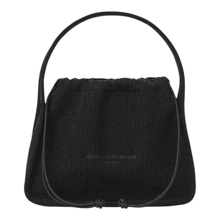 Club21 - Alexander Wang - Ryan Small Bag In Rib Knit - HANDBAGS - Black