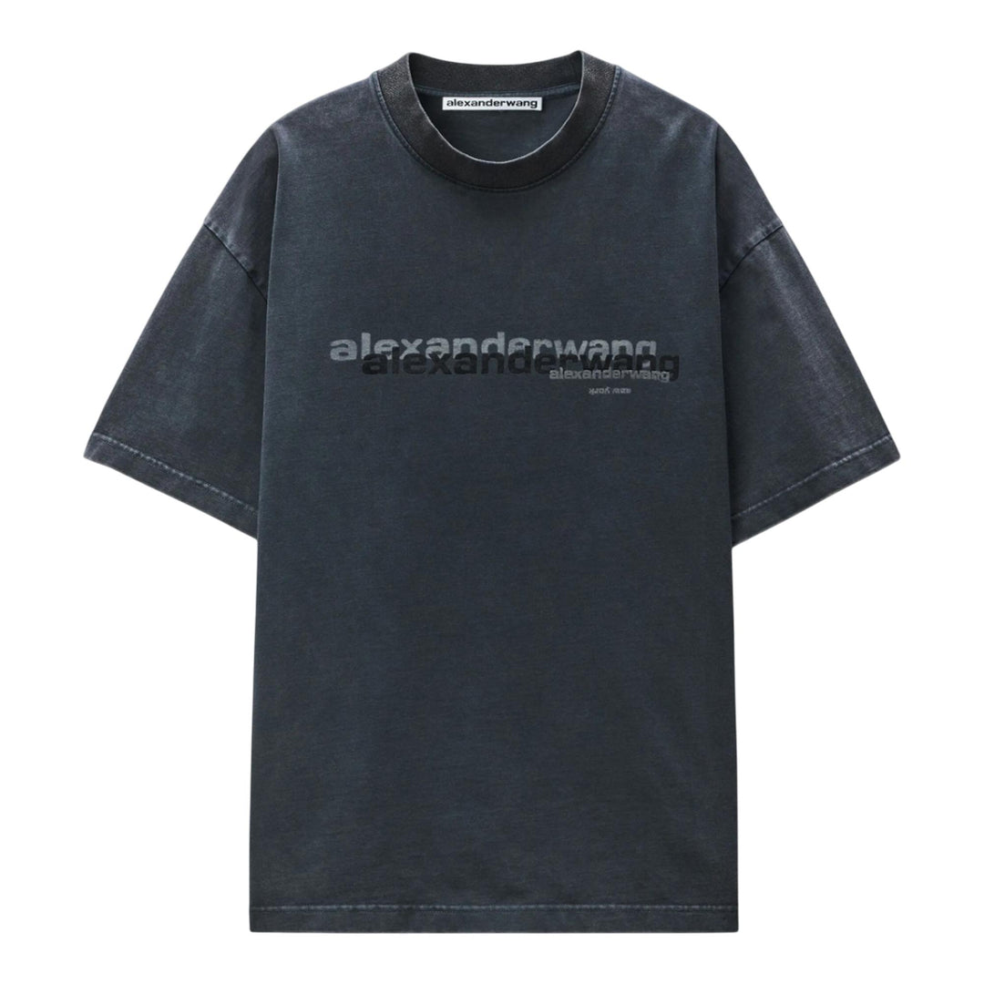Club21 - Alexander Wang - Short Sleeve T-Shirt - TEES - Black