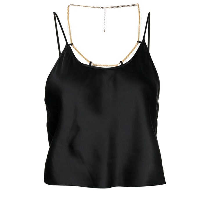 Alexander_Wang_Silk_Charmeuse_Cami_Top_With_Logo_Nameplate_Black