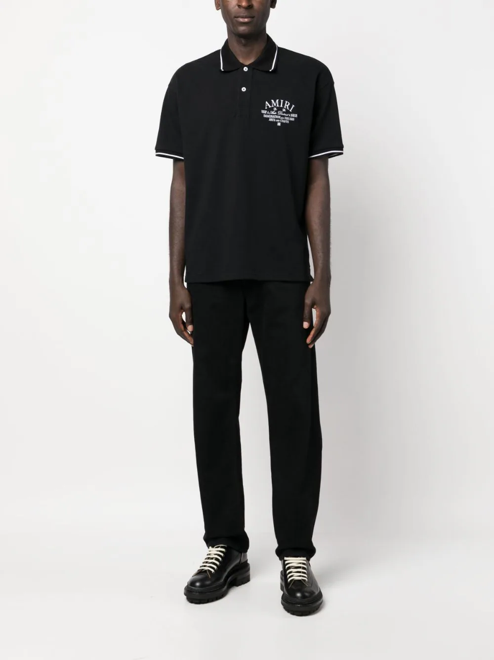 Amiri-Arts-District-Pique-Polo-Black-2