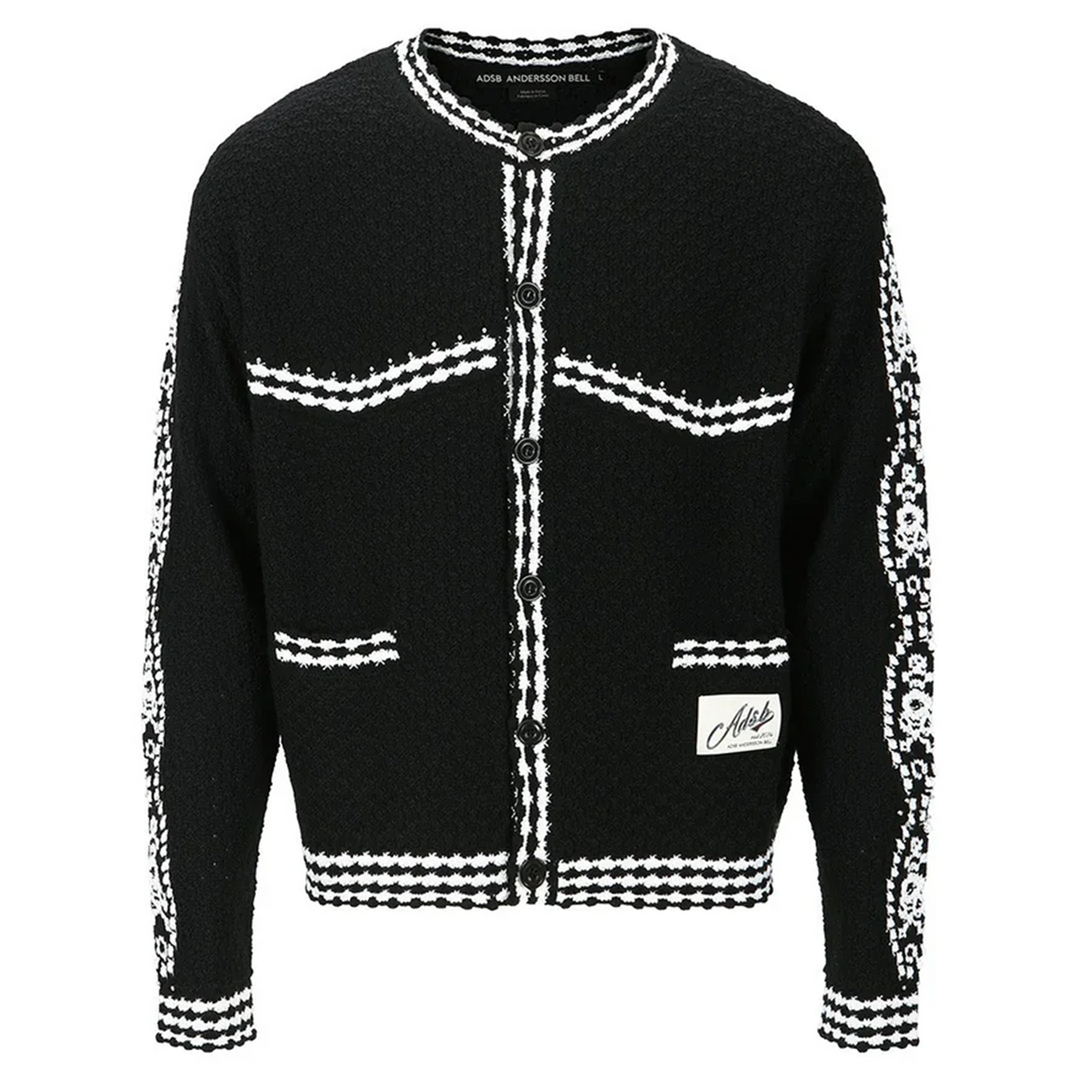 Fantasia Round-Neck Cardigan