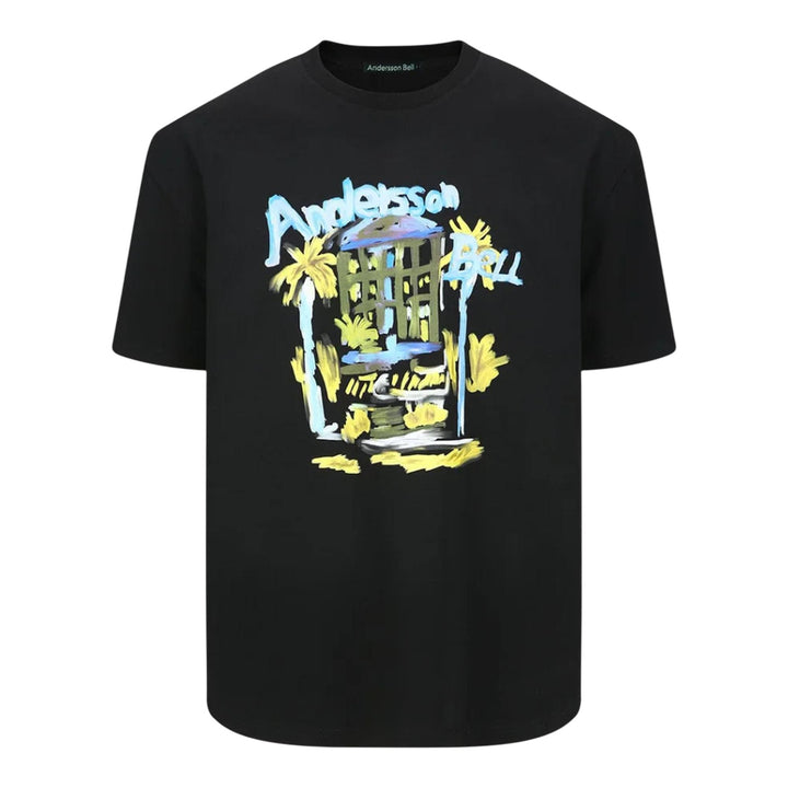 Club21 - Andersson Bell - Essential Unisex Palm Tree Tee - TEES - Black