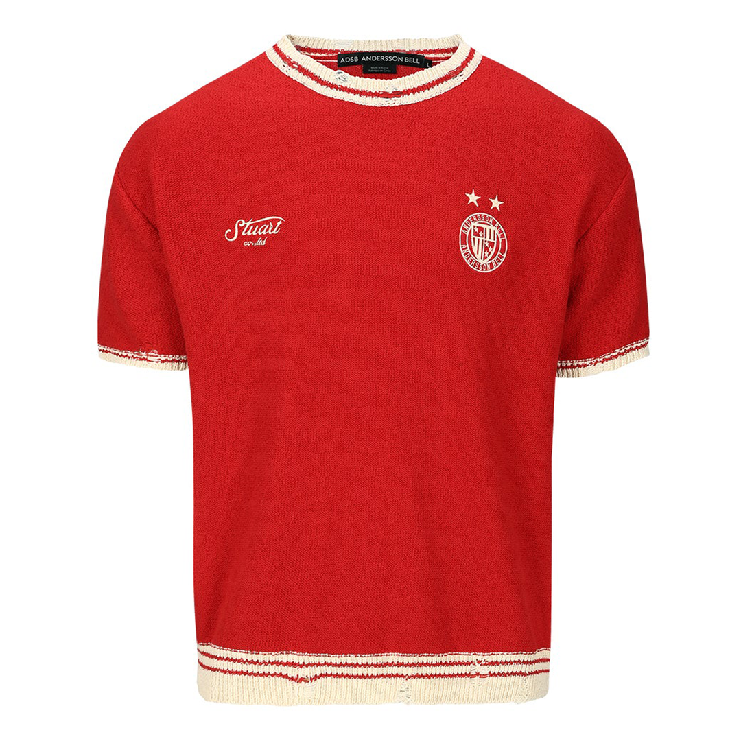 Football Short Sleeve Sweater