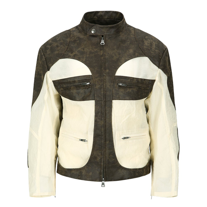 Unisex Faux-Leather Jacket