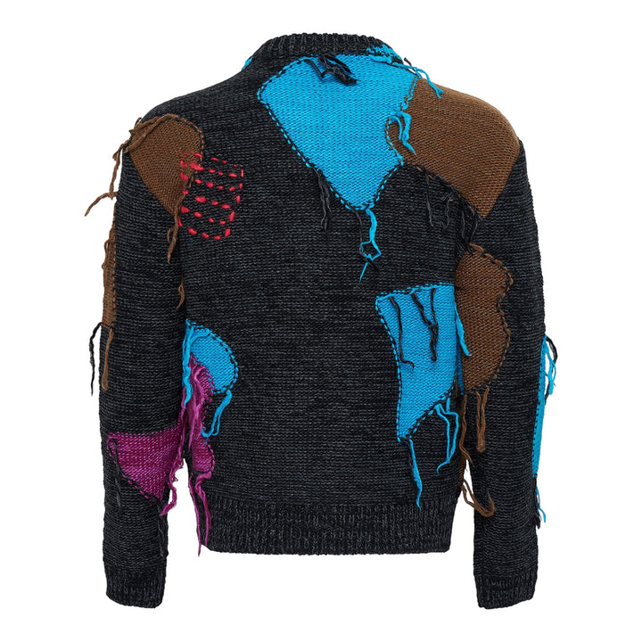 Club21 - Andersson Bell - Unisex Intarisa Zip-Up Crewneck Sweater - SWEATERS - Multi