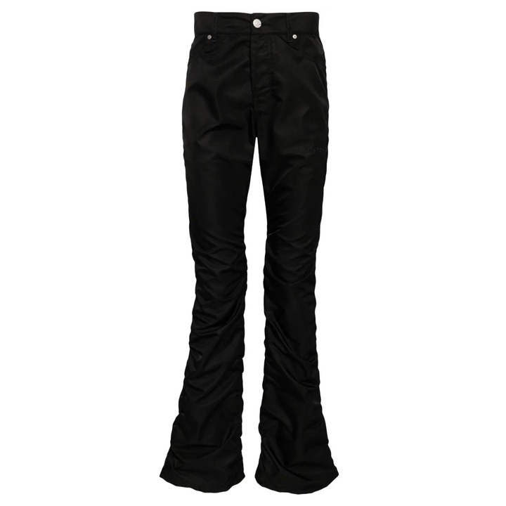 B1ARCHIVE_Shirred_Kickflare_Jeans_Black