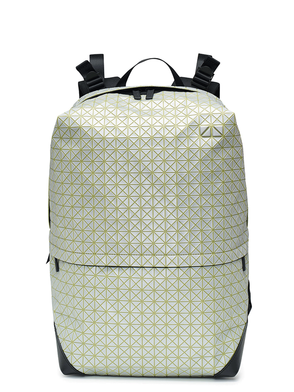 BAO-BAO-ISSEY-MIYAKE-LINER-REFLECTOR-Backpack-Silver-1