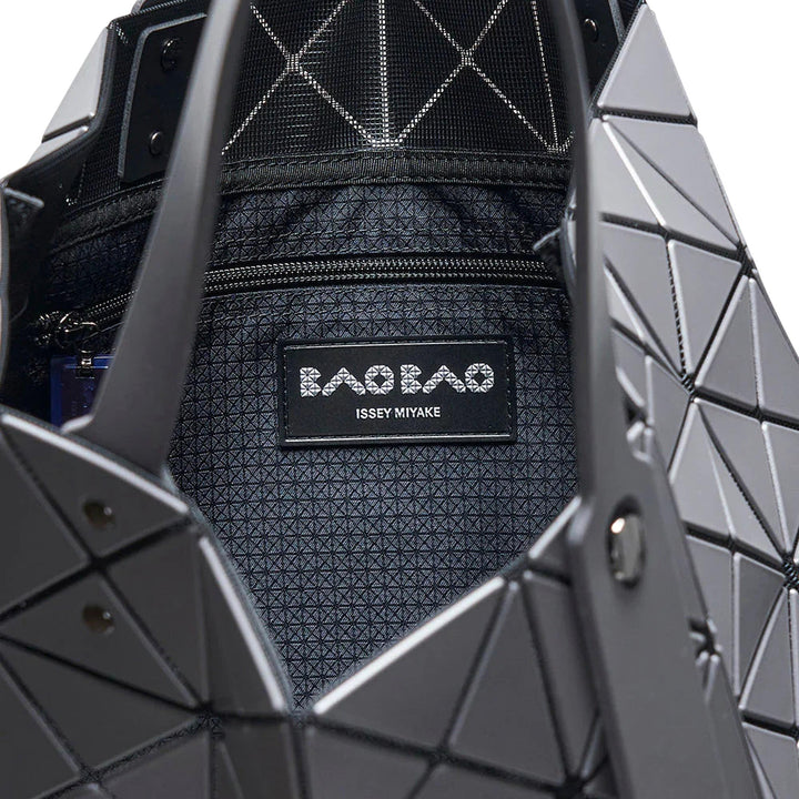 Club21 - BAO BAO ISSEY MIYAKE - Lucent Matte Tote 8X8 - TOTES - Charcoal Gray