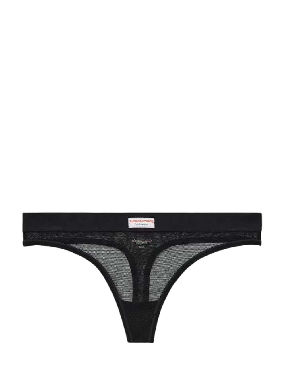 BODYWEARBYALEXANDERWANG_ClassicThongInFineMesh_Black