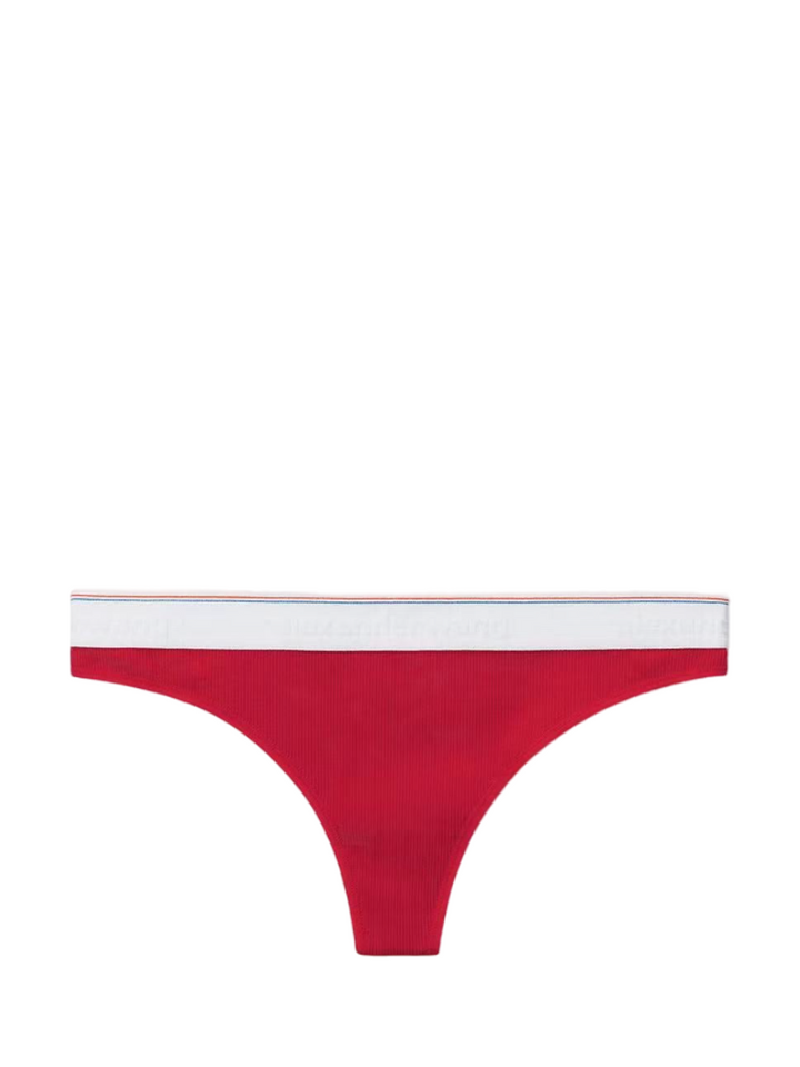 BODYWEARBYALEXANDERWANG_ClassicThongInRibbedCottonJersey-Fushia