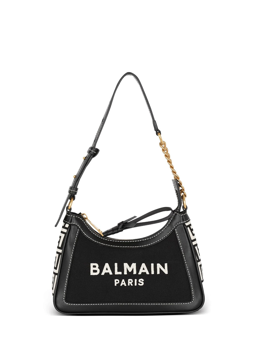 Balmain-B-Army-Shoulder-Bag-Monogram-Black-1