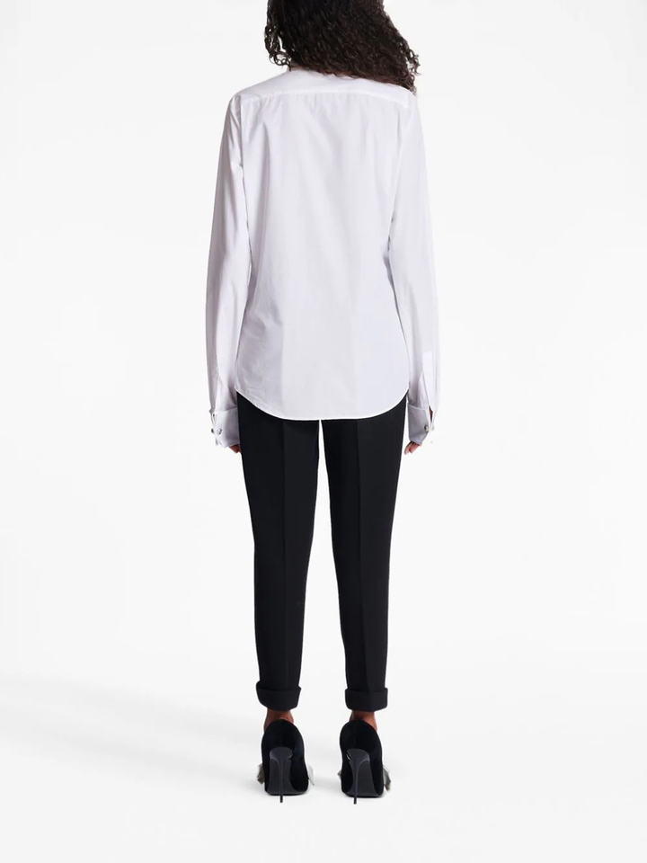 Balmain-Cotton-Popeline-Shirt-White-4