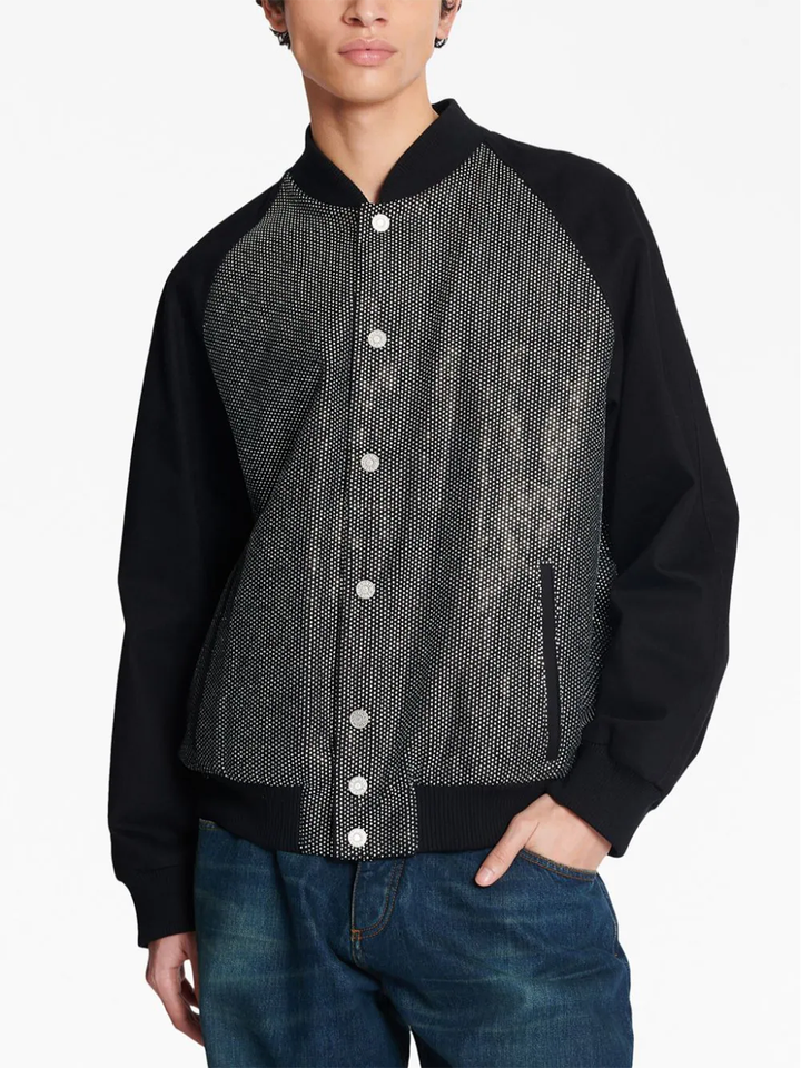 Balmain-Retro-Strassed-Denim-Blouson-Black-6