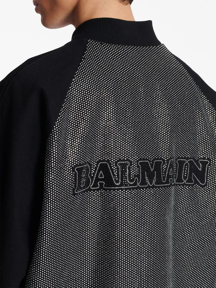 Balmain-Retro-Strassed-Denim-Blouson-Black-7