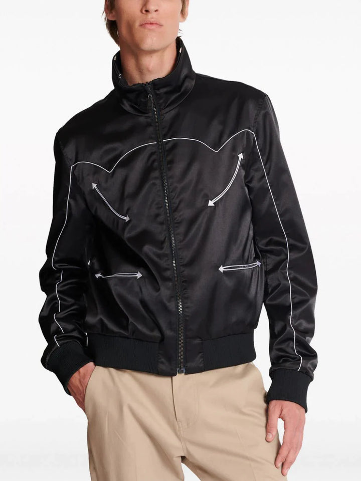 Balmain-Reversible-Western-Cut-&-Star-Blouson-Black-5