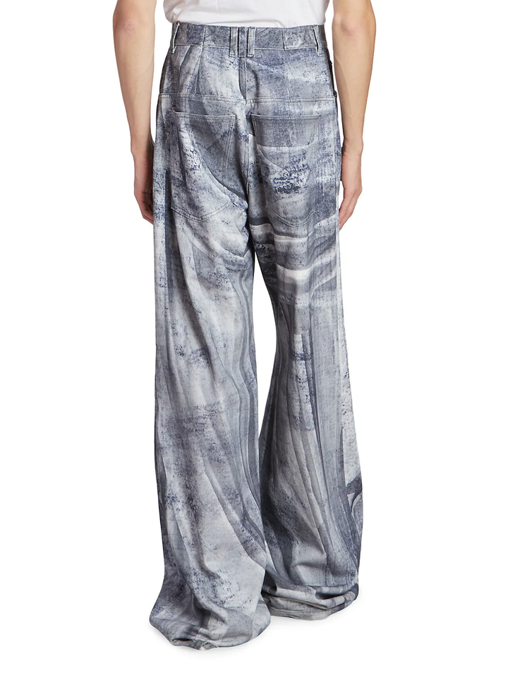 Balmain-Statue-Printed-Loose-Denim-Pants-Denim-2