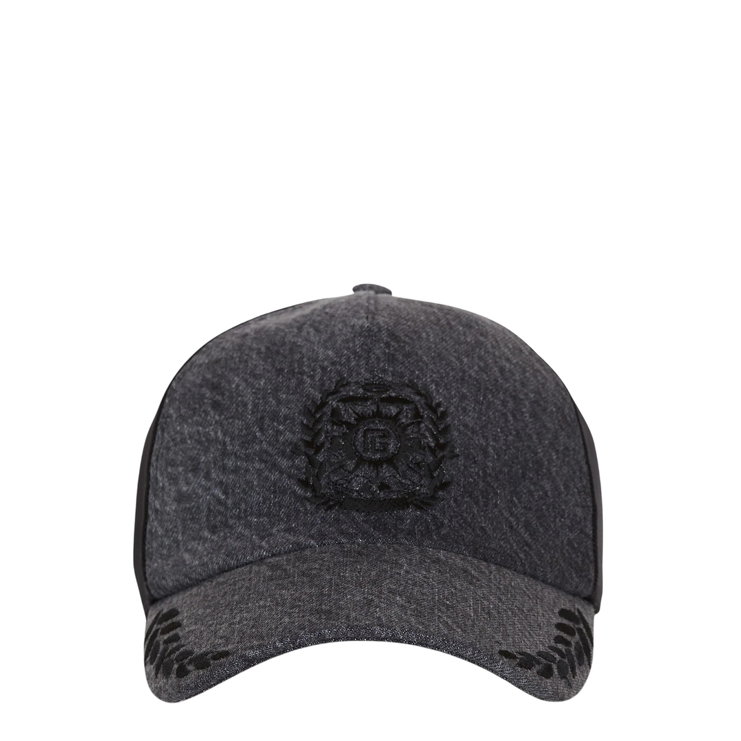 Logo Denim Mesh Cap
