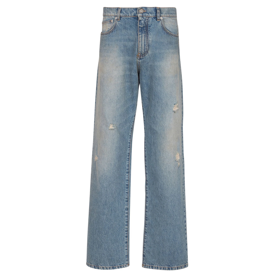 Loose Denim Pants