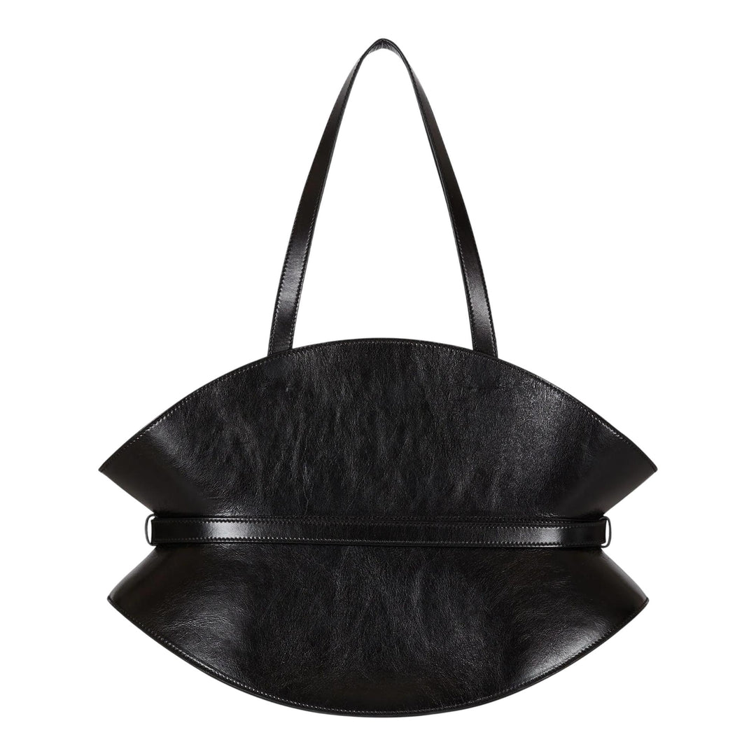 Club21 - Balmain - Shuffle Medium Calfskin Bag - HANDBAGS - Black