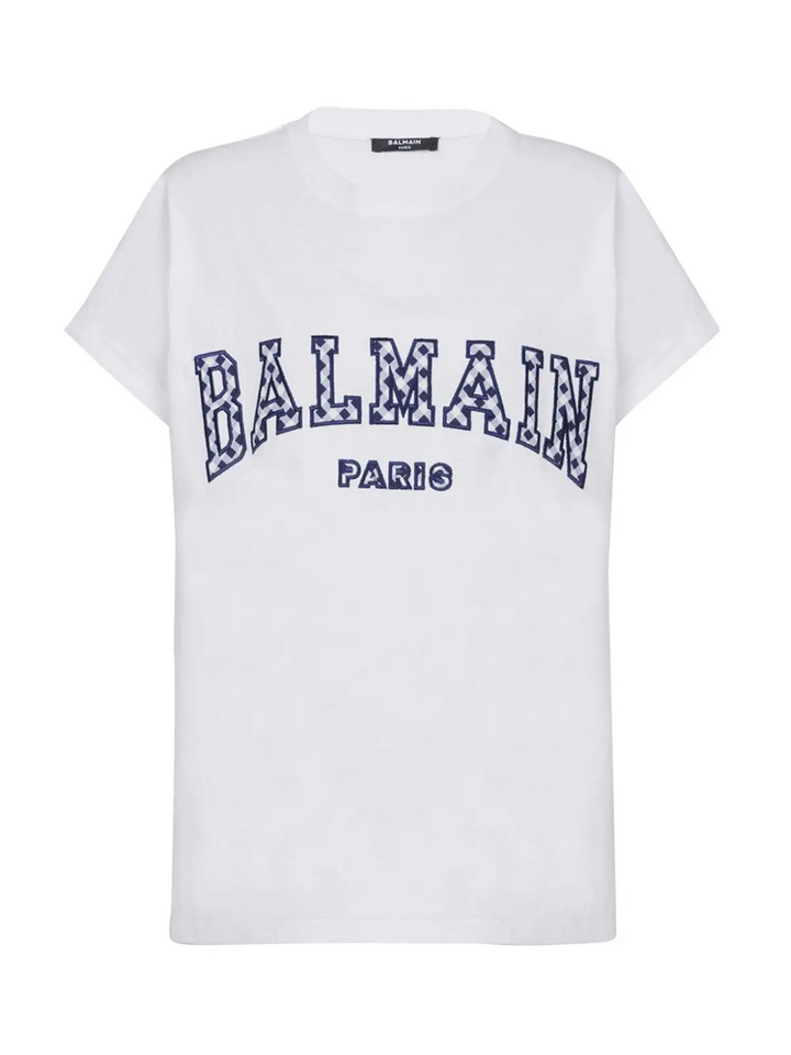 Balmain_Vichy_Detail_T-Shirt-White