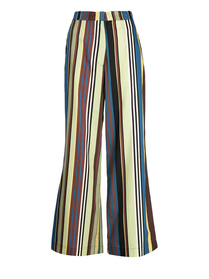      Biyan-Cotton-Print-Long-Pants-Green-1