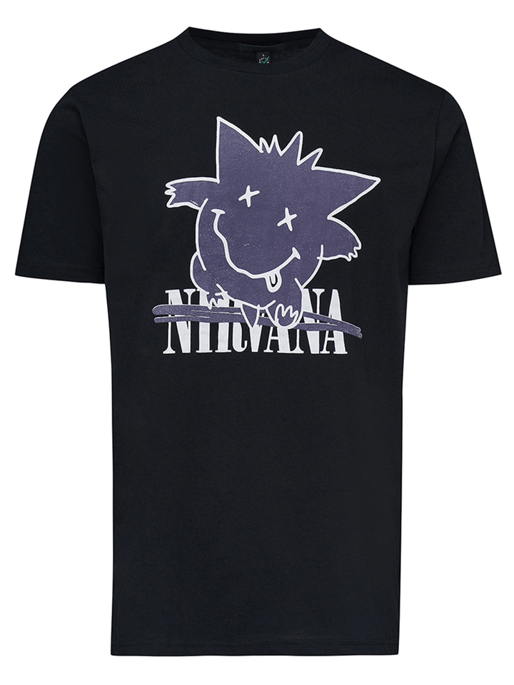 Black-Score-Unisex-Classic-Crew-Neck-Gengar-T-Shirt-Black-1